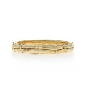 Alex Sepkus Band - Yellow Gold 18k Textured Ring Size 8 1/2